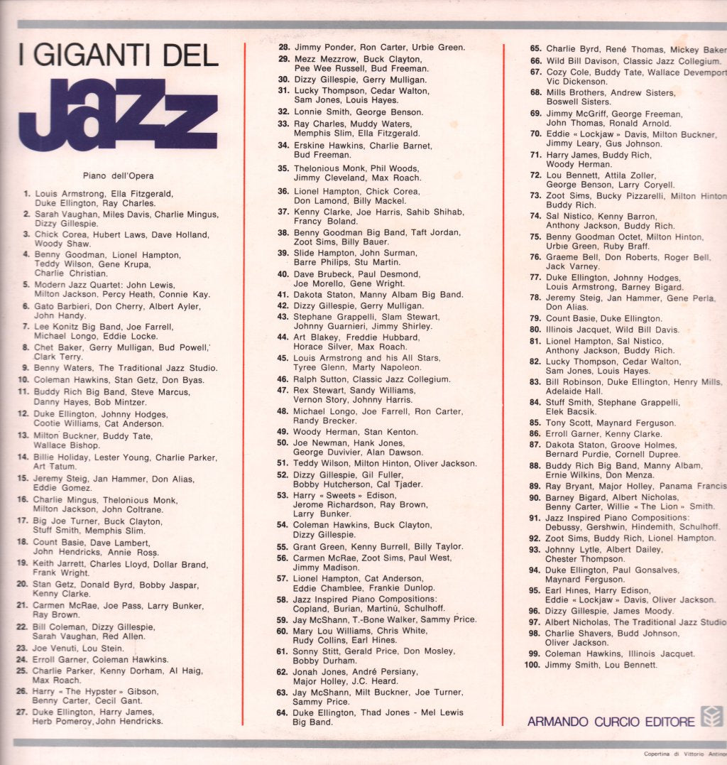 Modern Jazz Quartet - I Giganti Del Jazz 5 - Lp