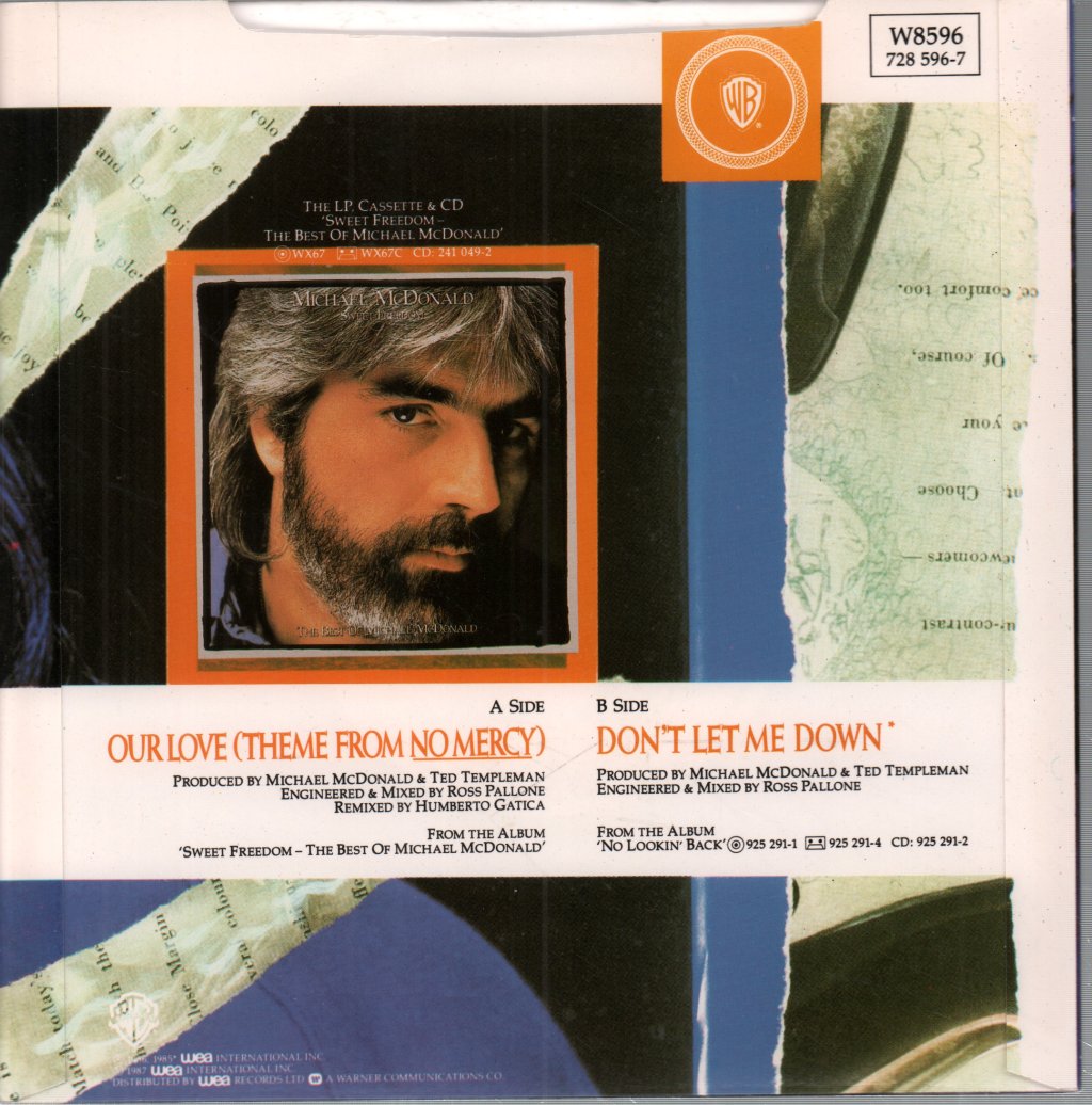 Michael McDonald - Our Love - 7 Inch