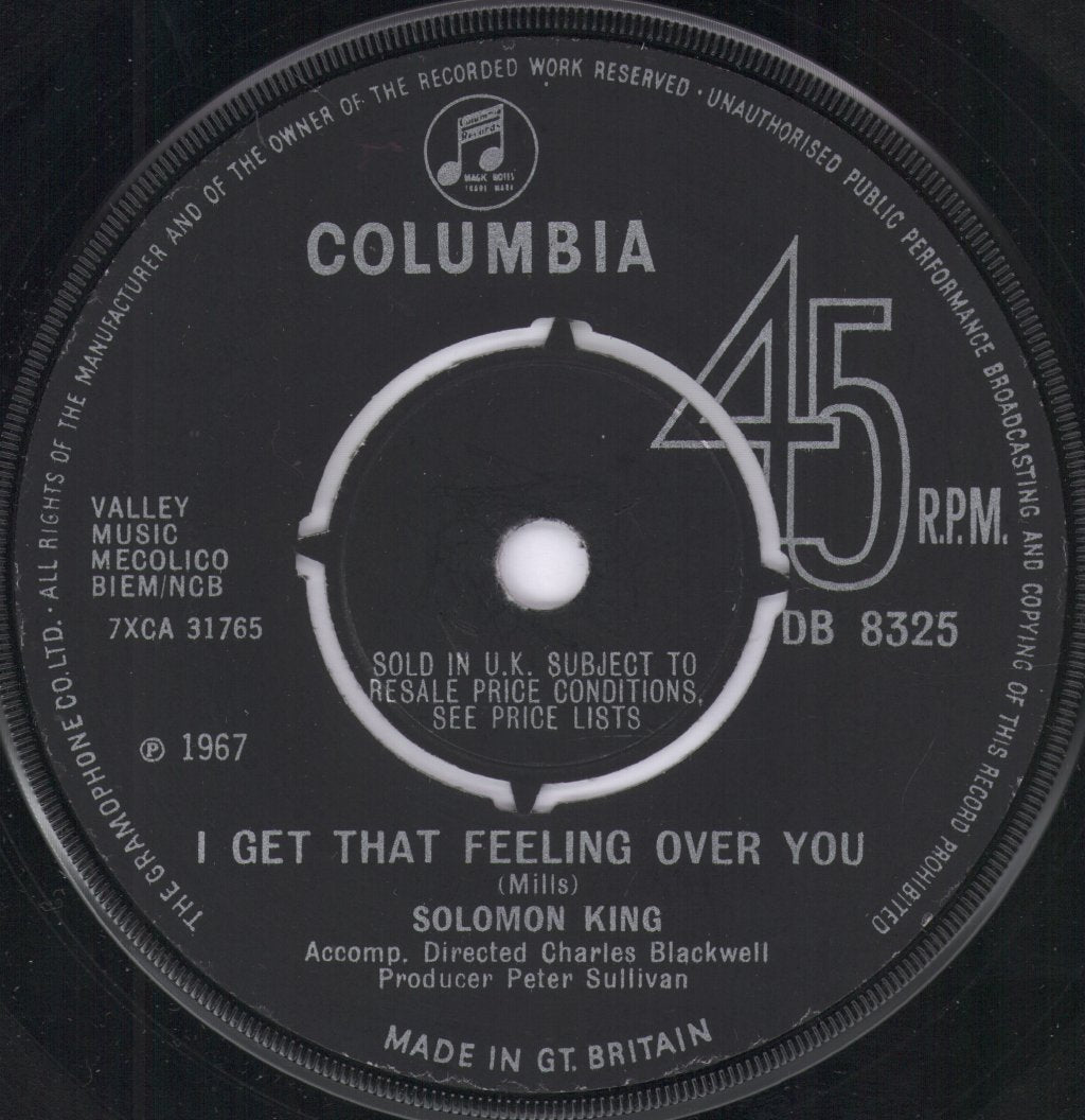 Solomon King - She Wears My Ring - 7 Inch