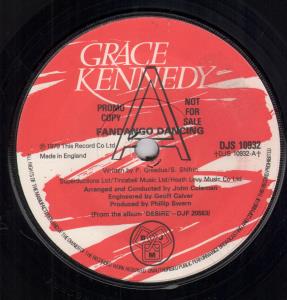 Grace Kennedy - Fandango Dancing - 7 Inch