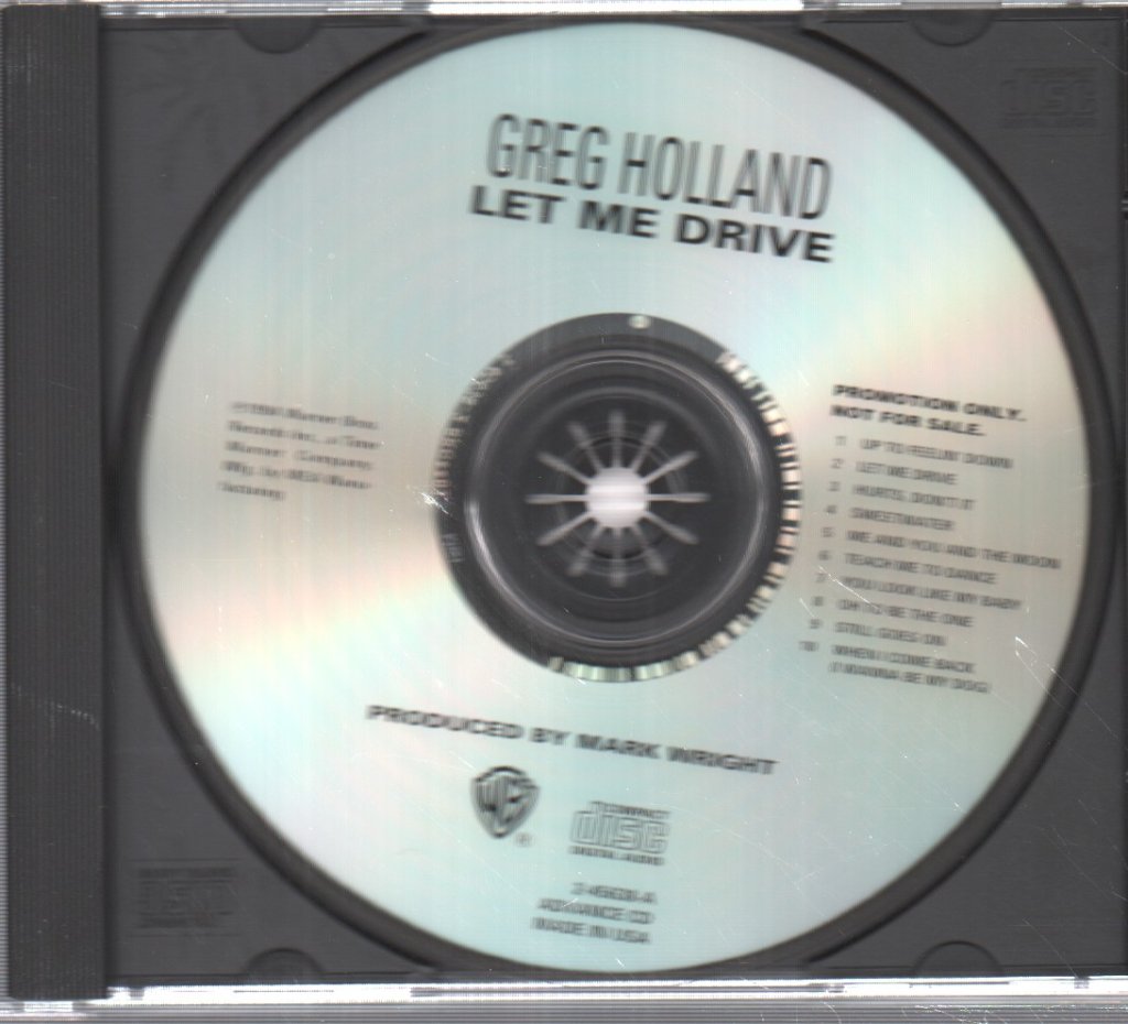 Greg Holland - Let Me Drive - Cd