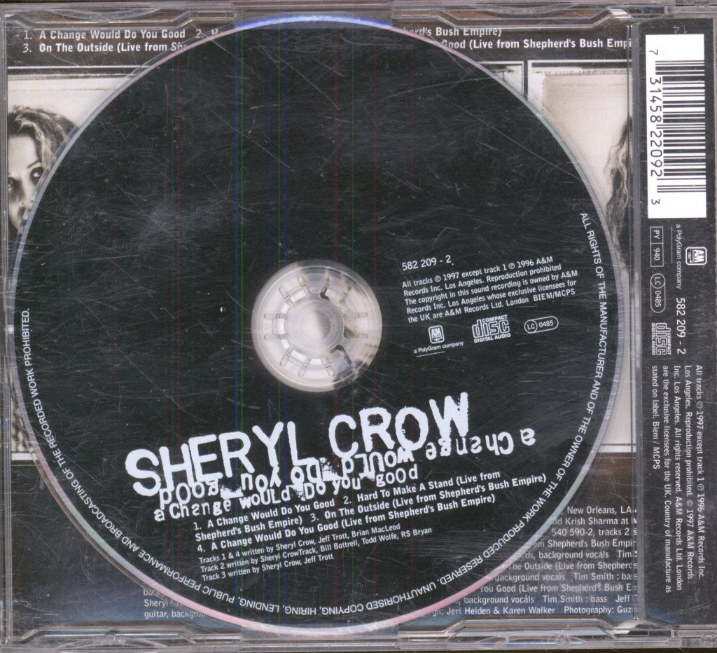 Sheryl Crow - A Change Would Do You Good - Cd