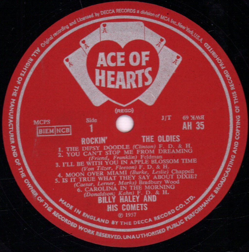 Bill Haley And His Comets - Rockin' The Oldies - Lp