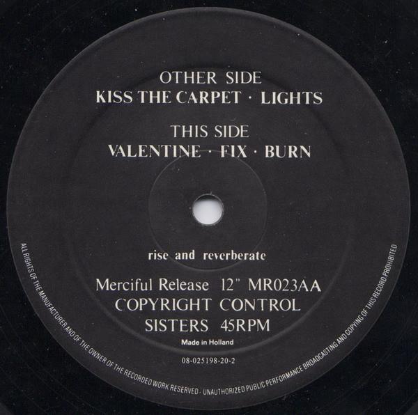 Sisters Of Mercy - Reptile House E.P. - 12 Inch