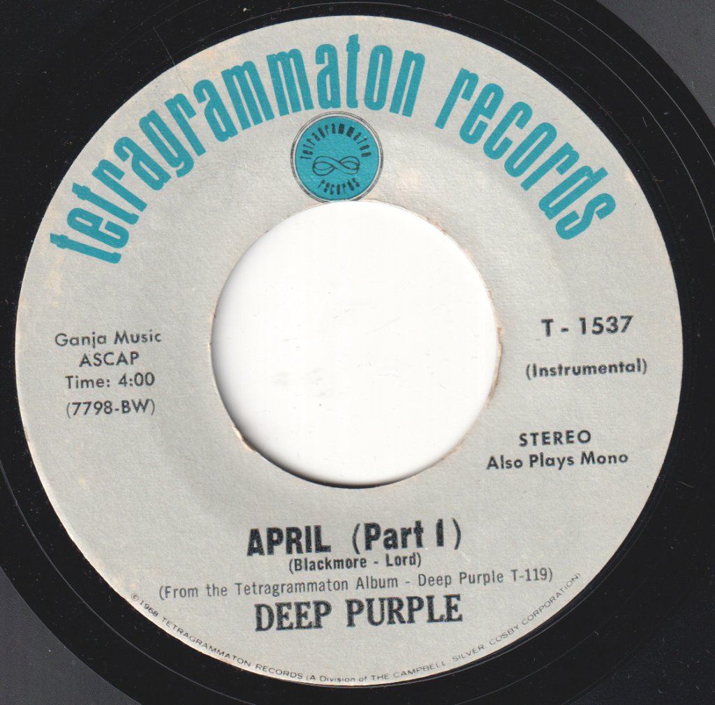 Deep Purple - Hallelujah (I Am The Preacher) - 7 Inch