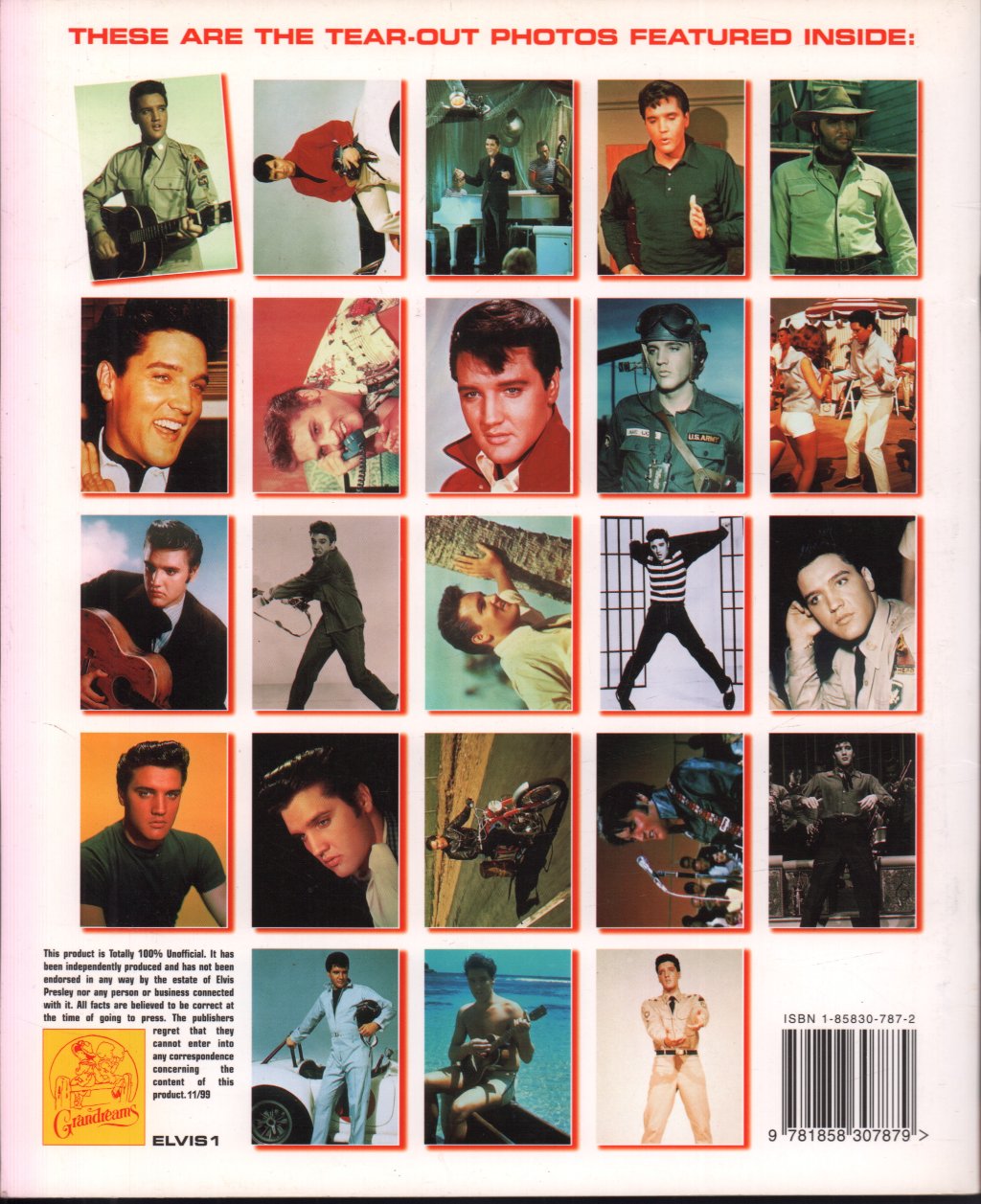 Elvis Presley - poster book - Book