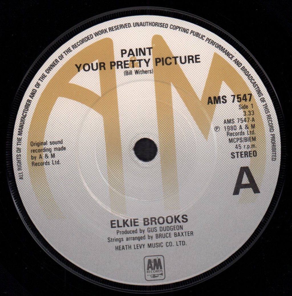Elkie Brooks - Paint Your Pretty Picture - 7 Inch
