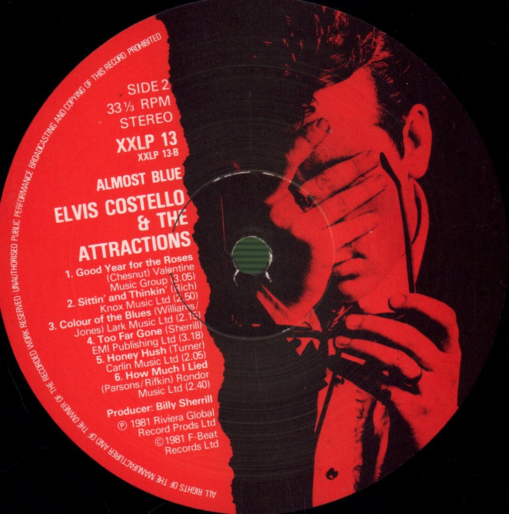 Elvis Costello And The Attractions - Almost Blue - Lp