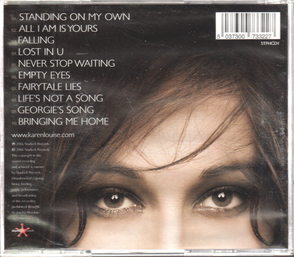 Karen Louise - Bringing Me Home - Cd