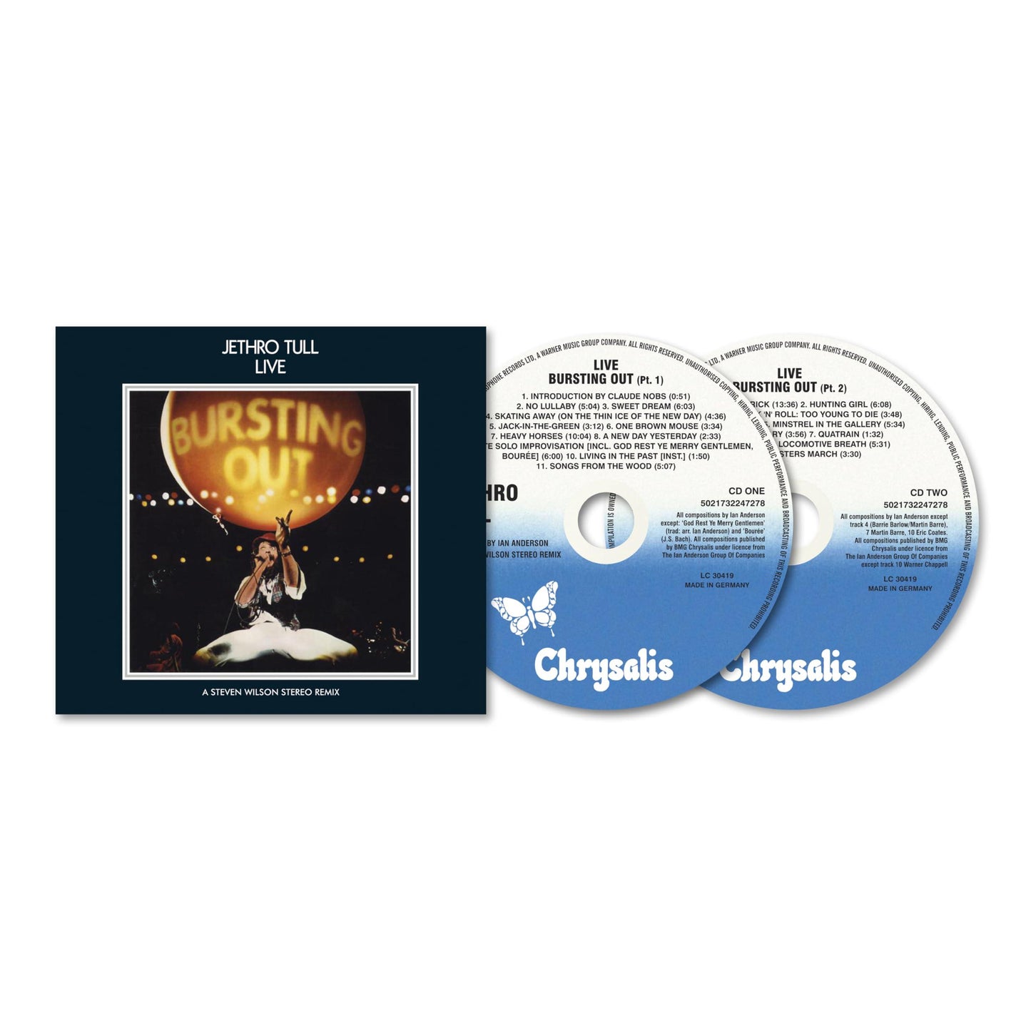Jethro Tull - Bursting Out (Live) - Double Cd