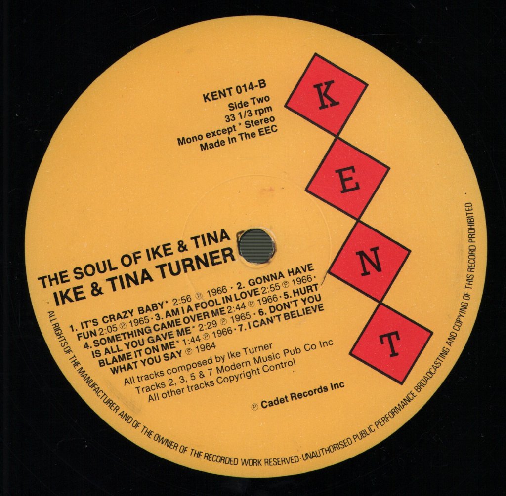 Ike & Tina Turner - Soul Of Ike & Tina - Lp