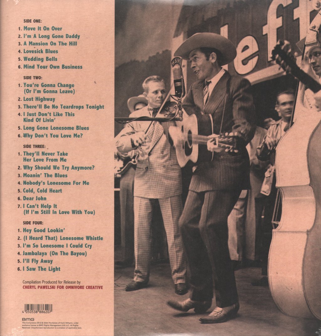 Hank Williams - Hank 100: Greatest Radio Hits - Double Lp