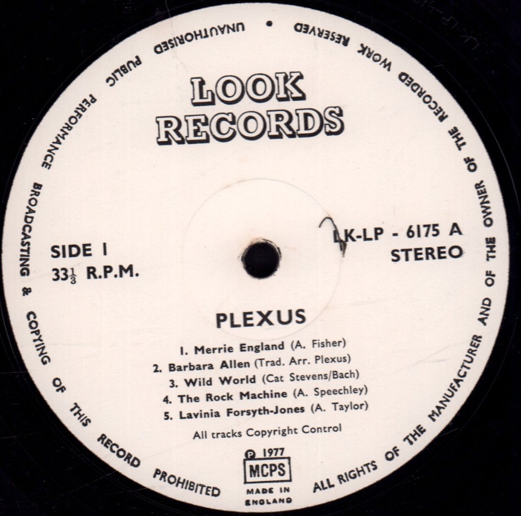 Plexus - Plexus - Lp