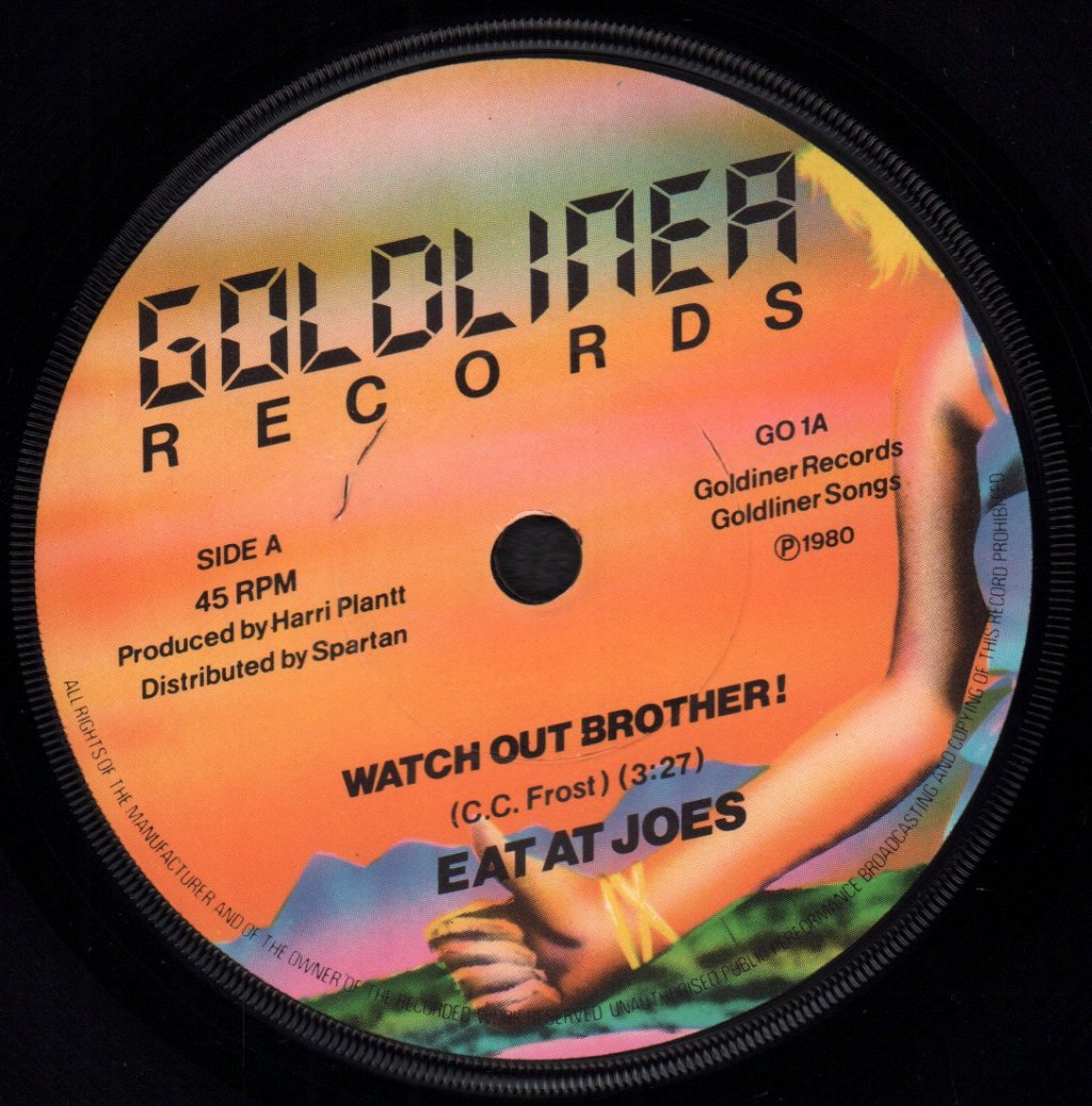 Eat At Joes - Watch Out Brother - 7 Inch