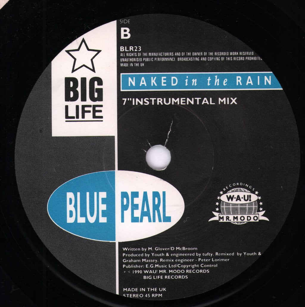 Blue Pearl - Naked In The Rain - 7 Inch
