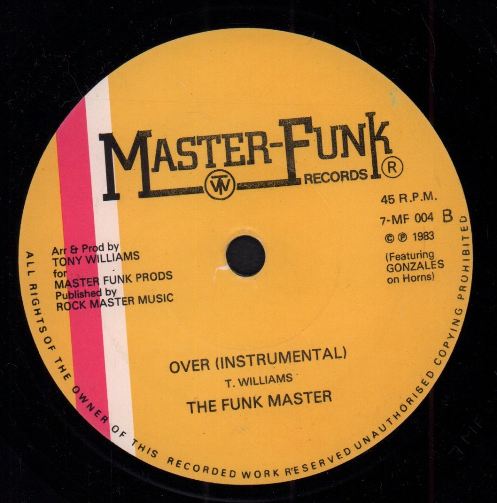 Funk Master - It's Over - 7 Inch