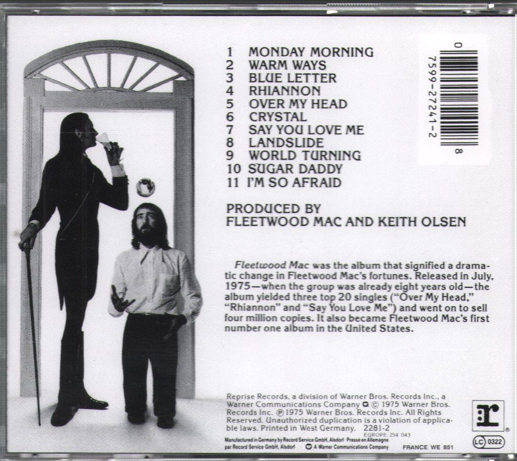 Fleetwood Mac - Fleetwood Mac - Cd