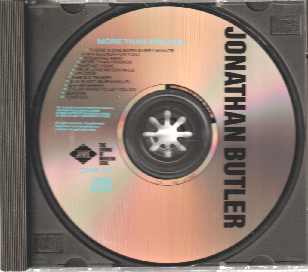 Jonathan Butler - More Than Friends - Cd