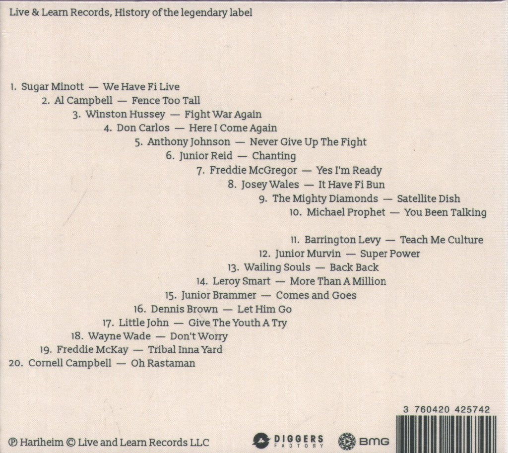 Various Artists - Live & Earth - History of the legendary label - Cd