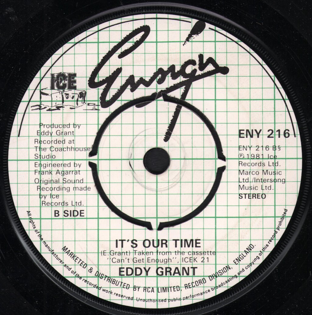 Eddy Grant - I Love You Yes, I Love You - 7 Inch