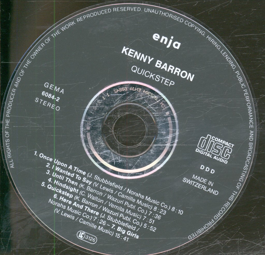 Kenny Barron Quintet - Quickstep - Cd