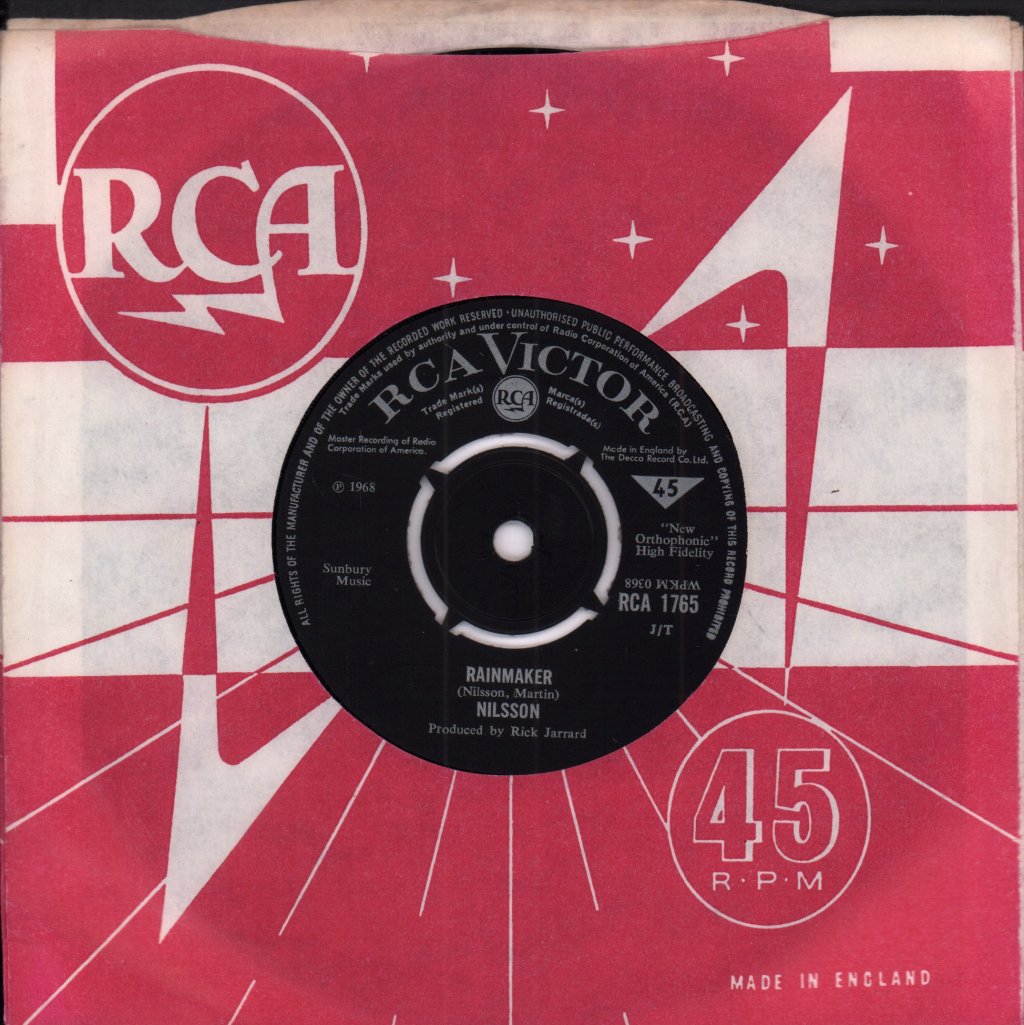Nilsson - Mourning Glory - 7 Inch