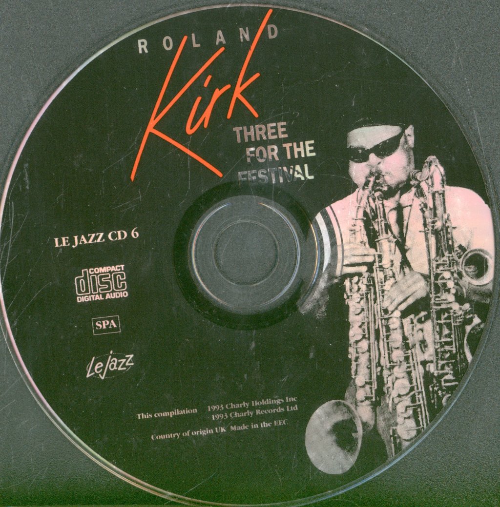 Roland Kirk - Three For The Festival - Cd