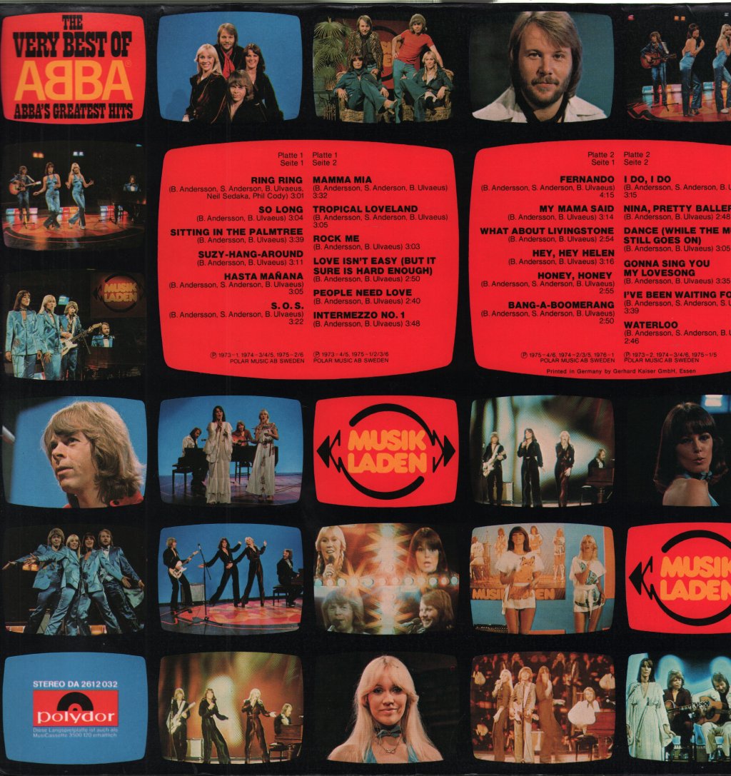 ABBA - Very Best Of - Double Lp