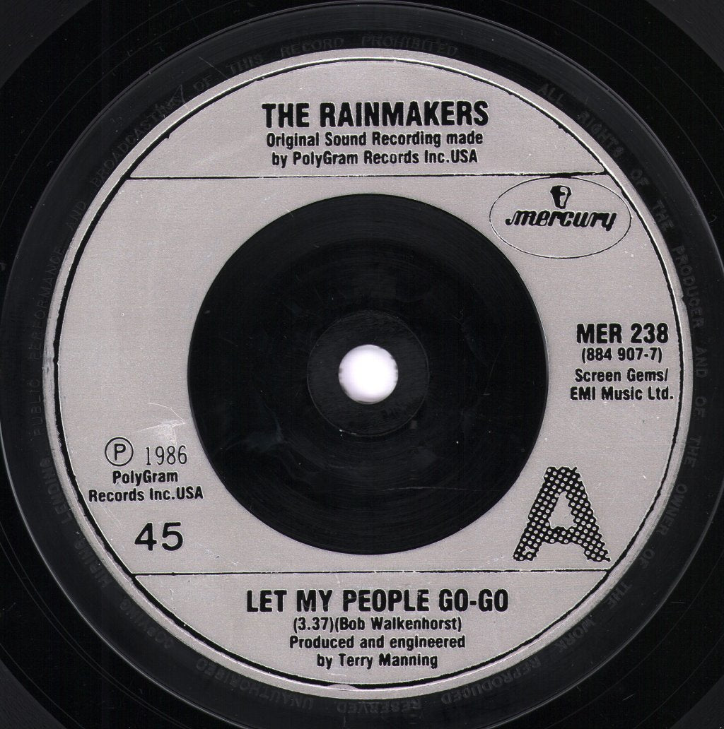 Rainmakers (80'S) - Let My People Go-Go - 7 Inch