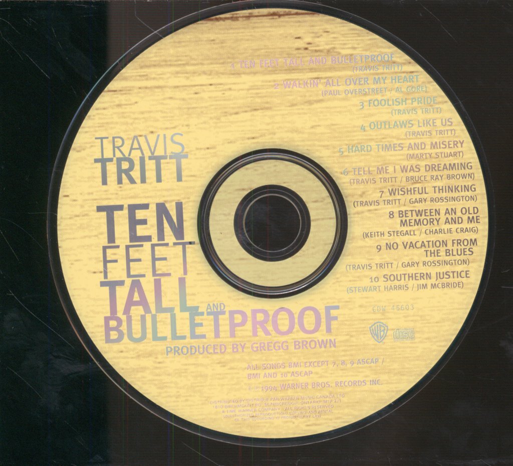 Travis Tritt - Ten Feet Tall And Bulletproof - Cd