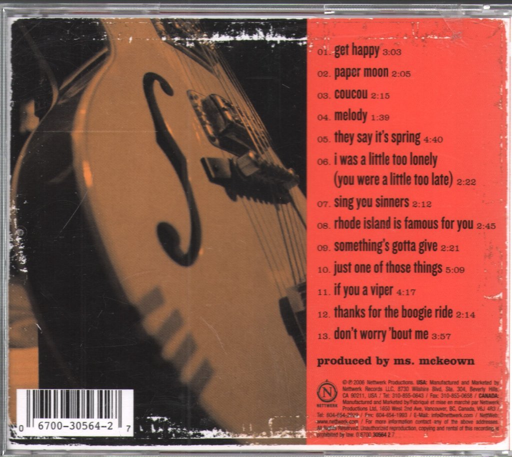 Erin Mckeown - Sing You Sinners - Cd
