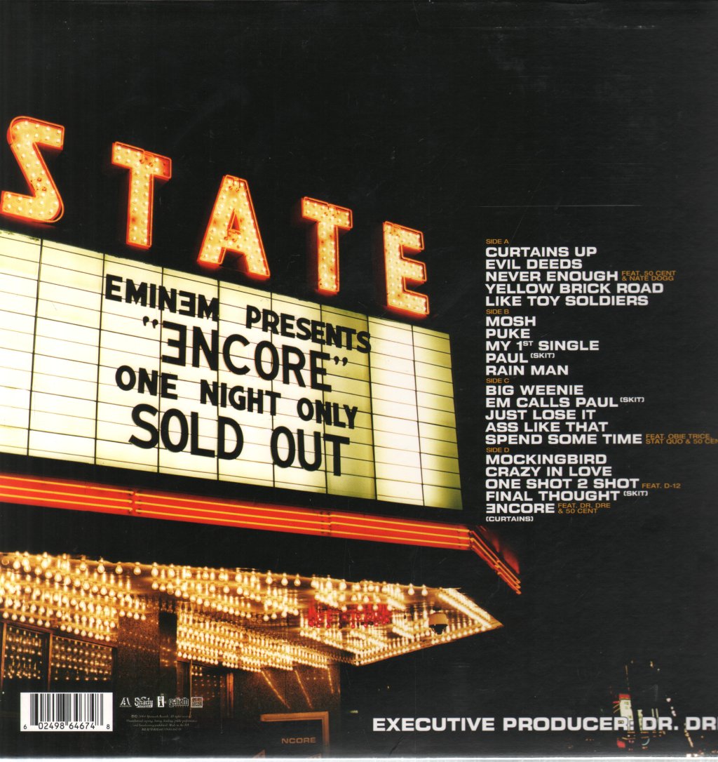 Eminem - Encore - Double Lp