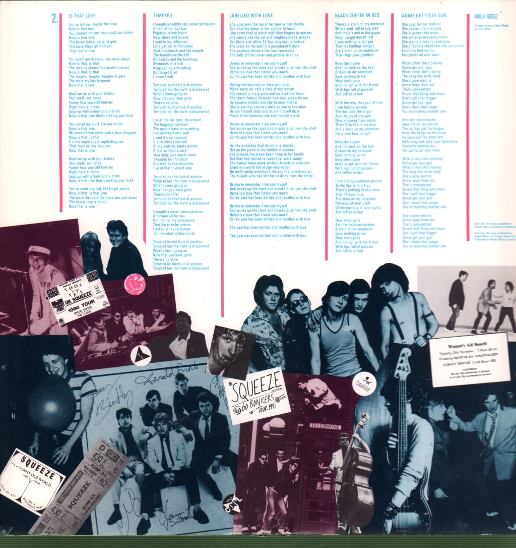 Squeeze - Singles 45'S And Under - Lp