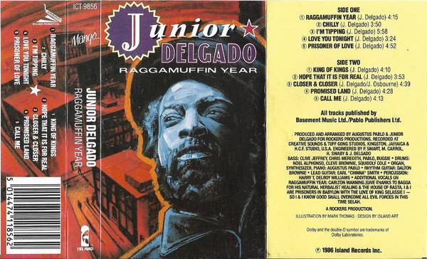 Junior Delgado - Raggamuffin Year - Cassette