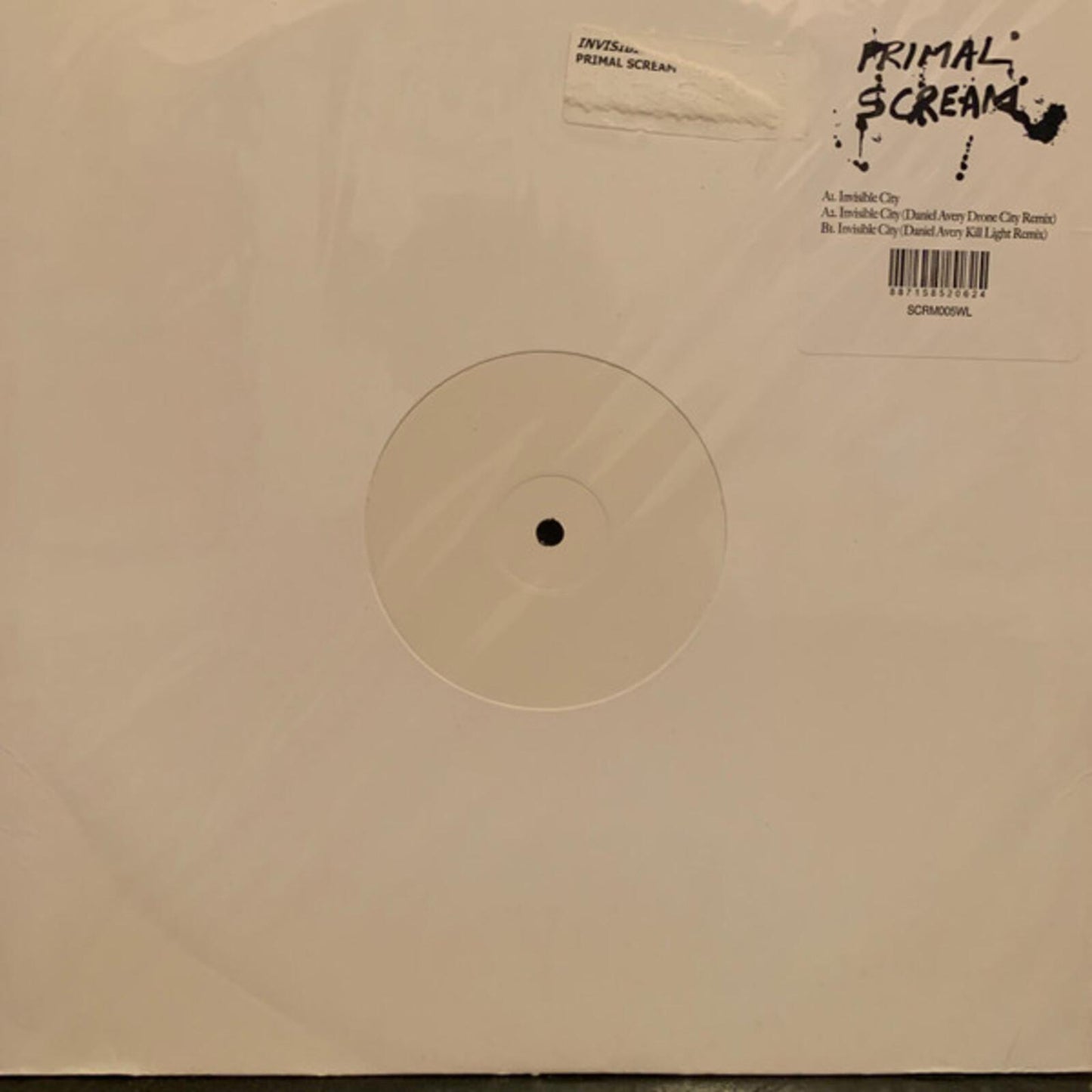Primal Scream - Invisible City - 12 Inch