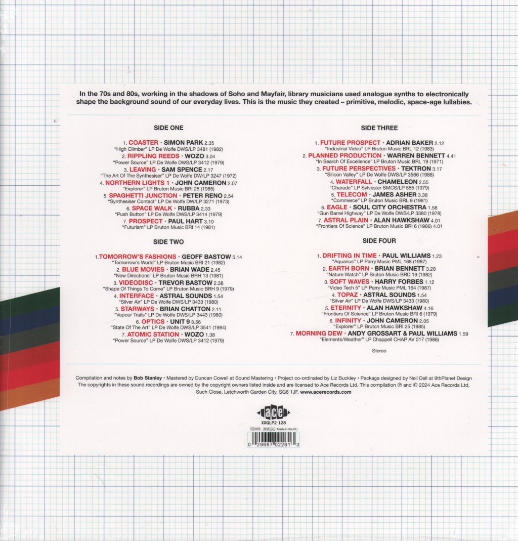 Various Artists - Tomorrow's Fashions: Library Electronica 1972-1987 - Double Lp