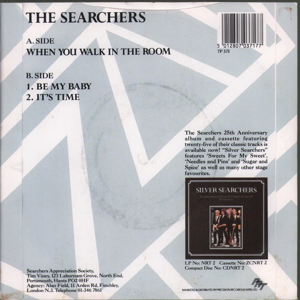 Searchers - When You Walk In The Room - 7 Inch