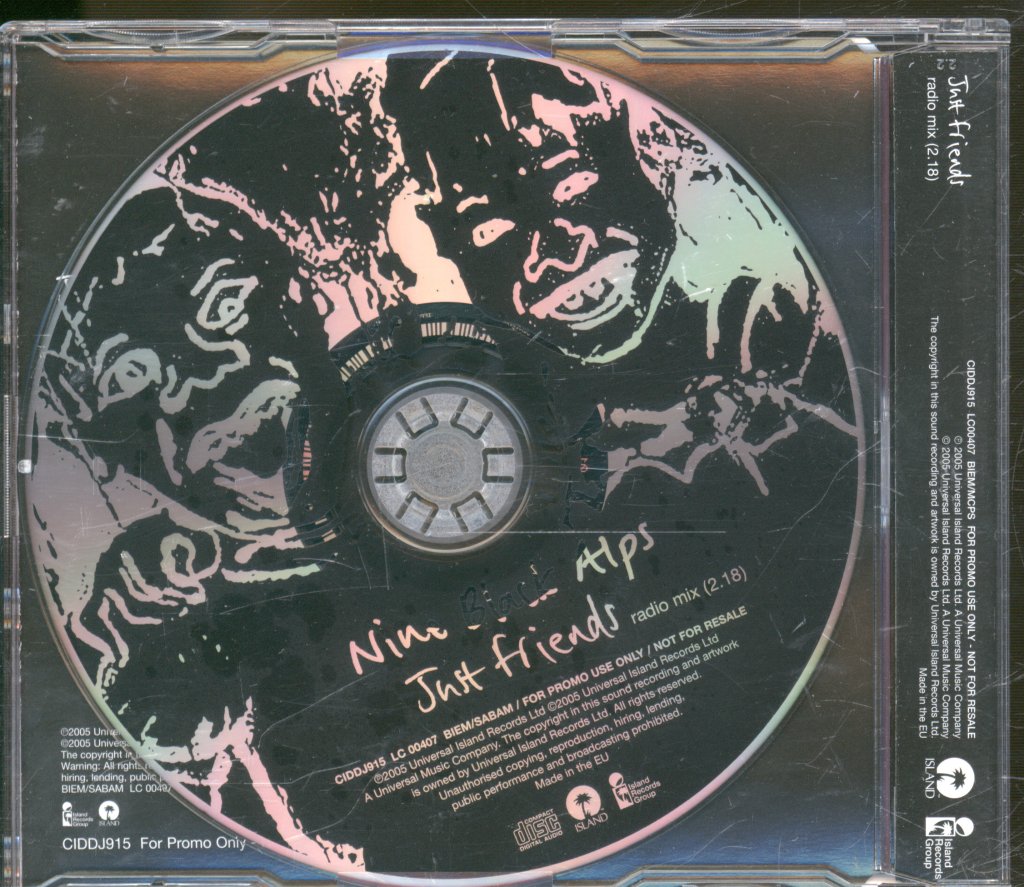 Nine Black Alps - Just Friends - Cd