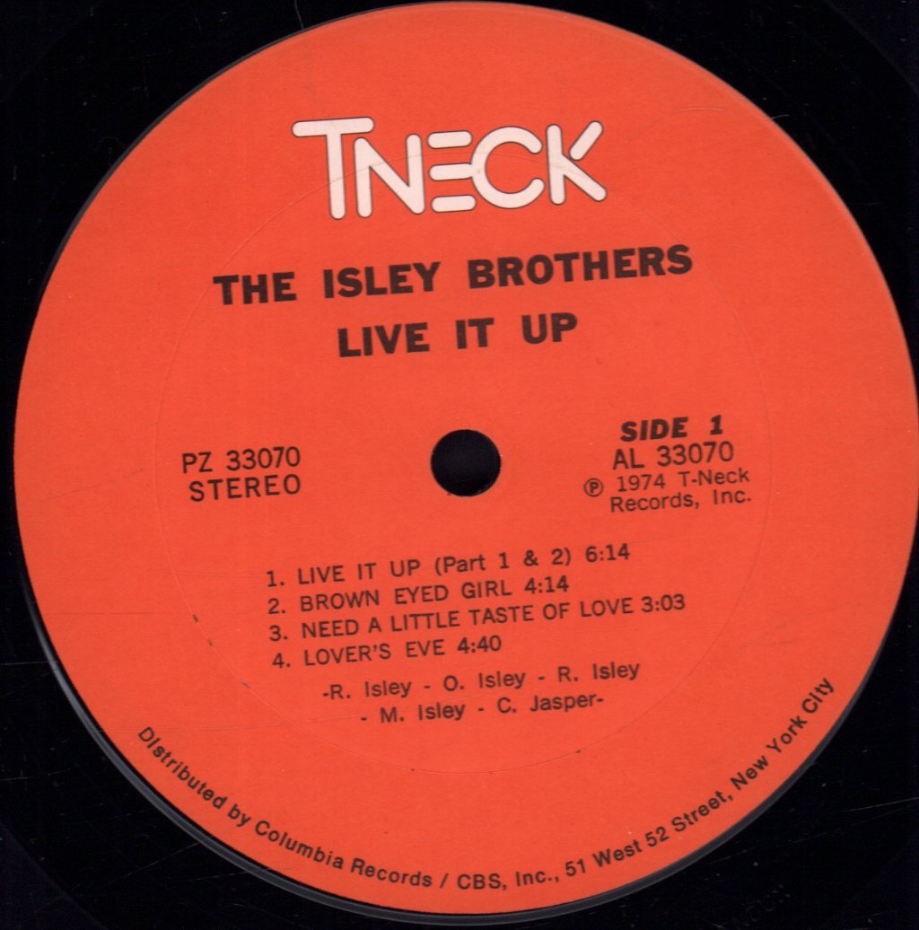 Isley Brothers - Live It Up - Lp