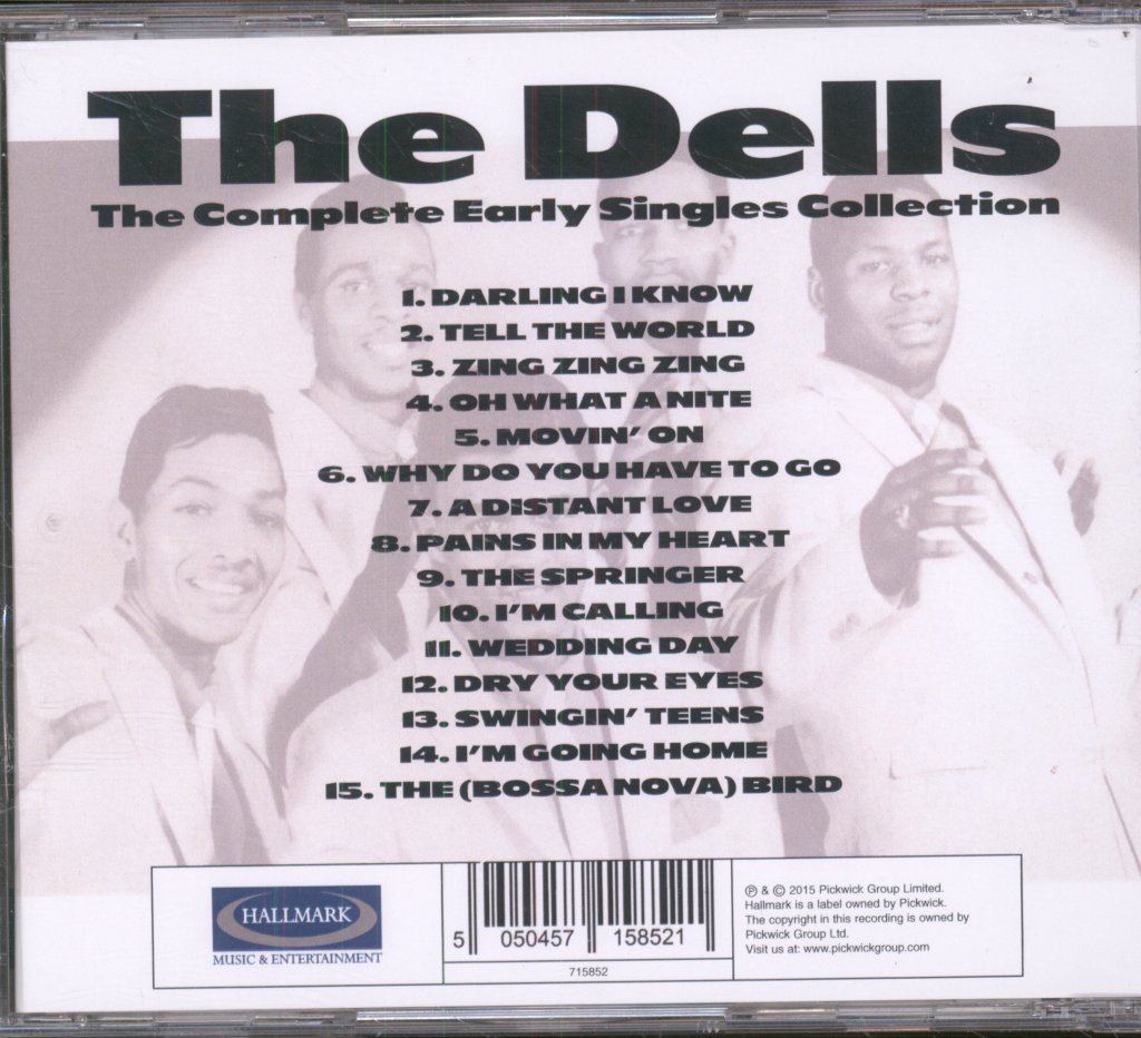 Dells - Complete Early Singles Collection - Cd