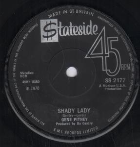 Gene Pitney - Shady Lady - 7 Inch
