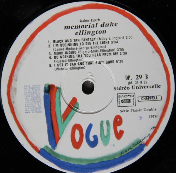 Duke Ellington - Memorial Duke Ellington - Double Lp