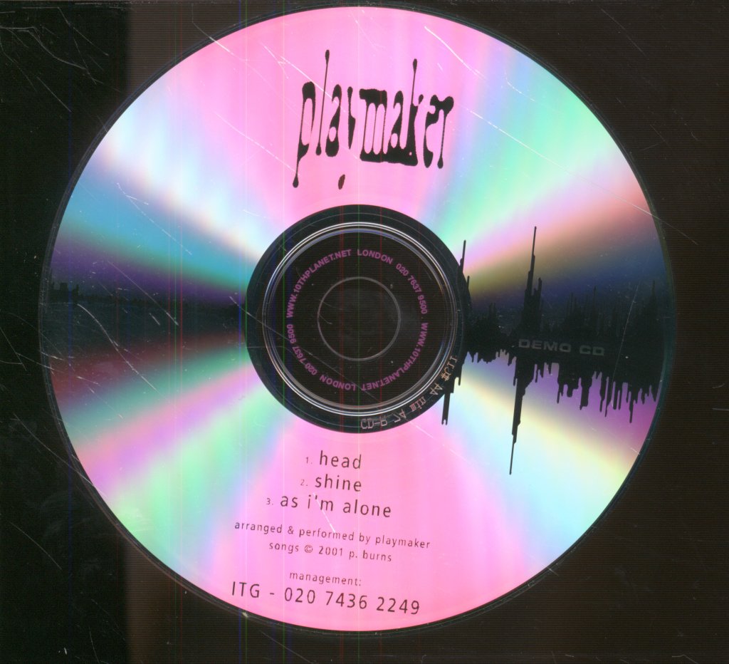 Playmaker - Head promo CD - Cd