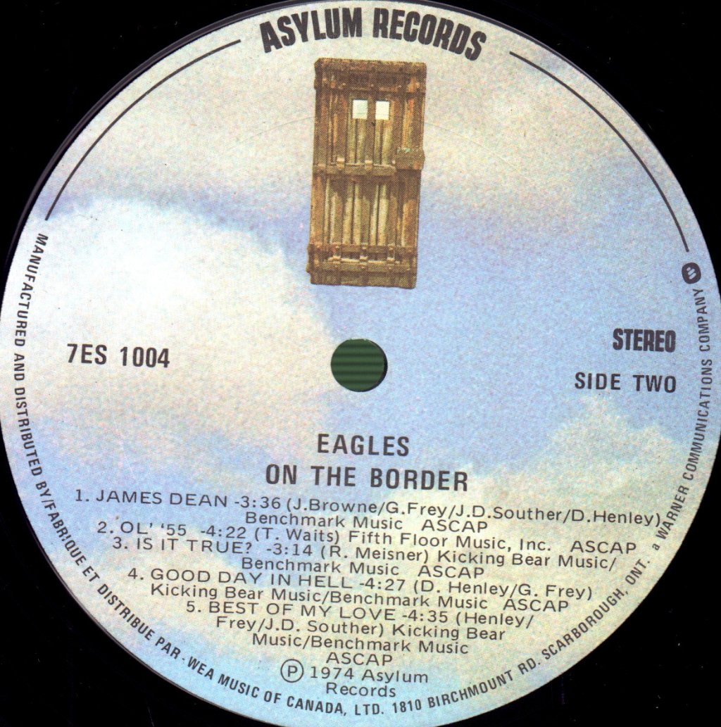 Eagles - On The Border - Lp