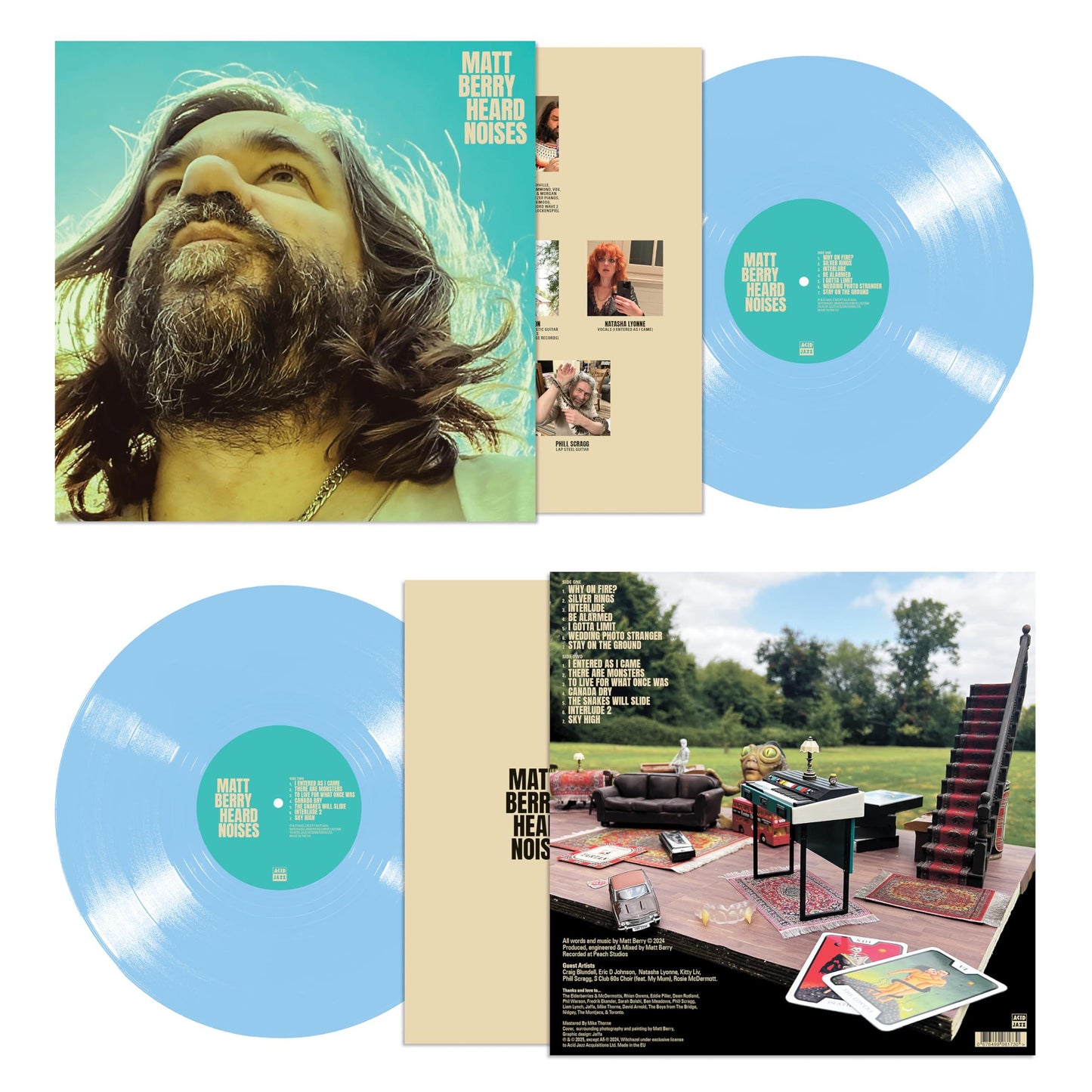 Matt Berry - Heard Noises (Limited Blue Vinyl) - Lp