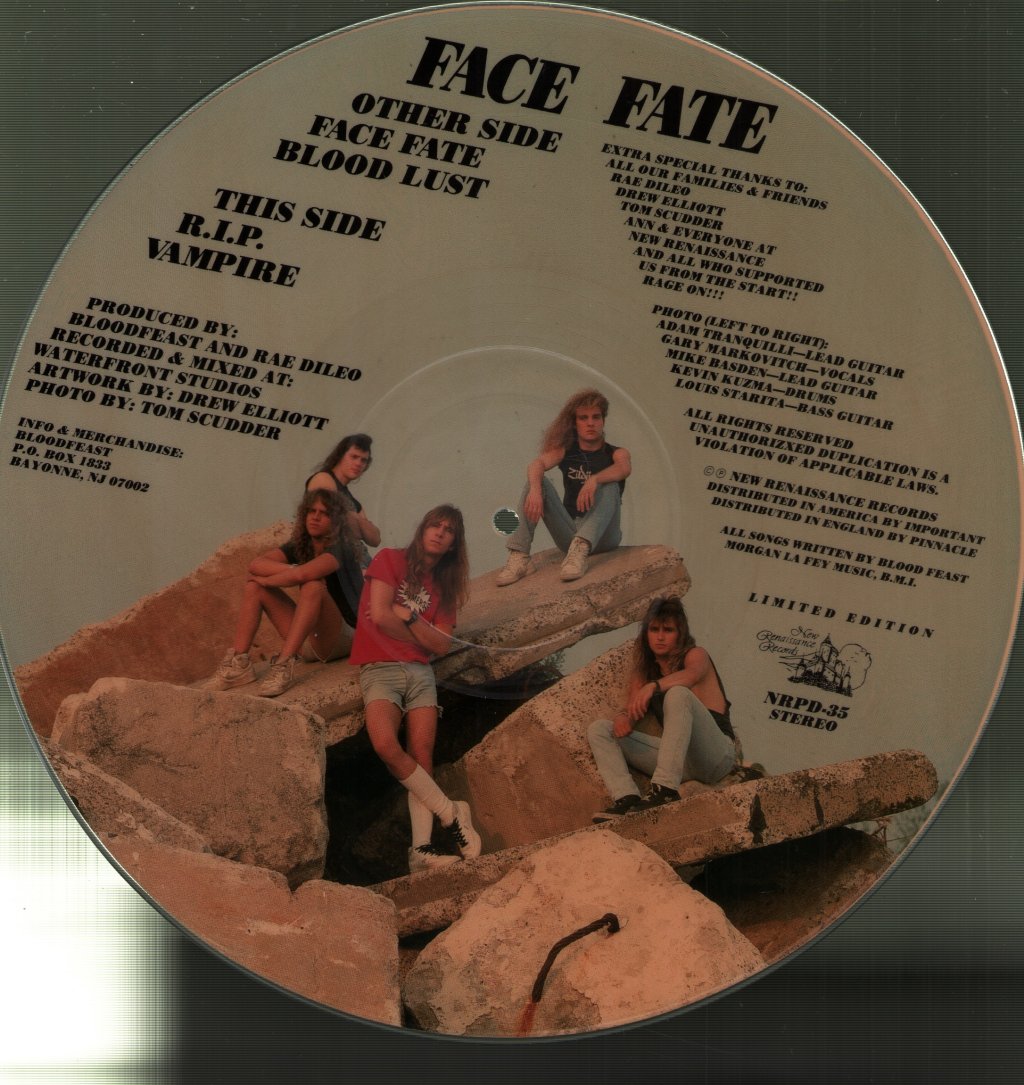 Blood Feast - Face Fate - 12 Inch