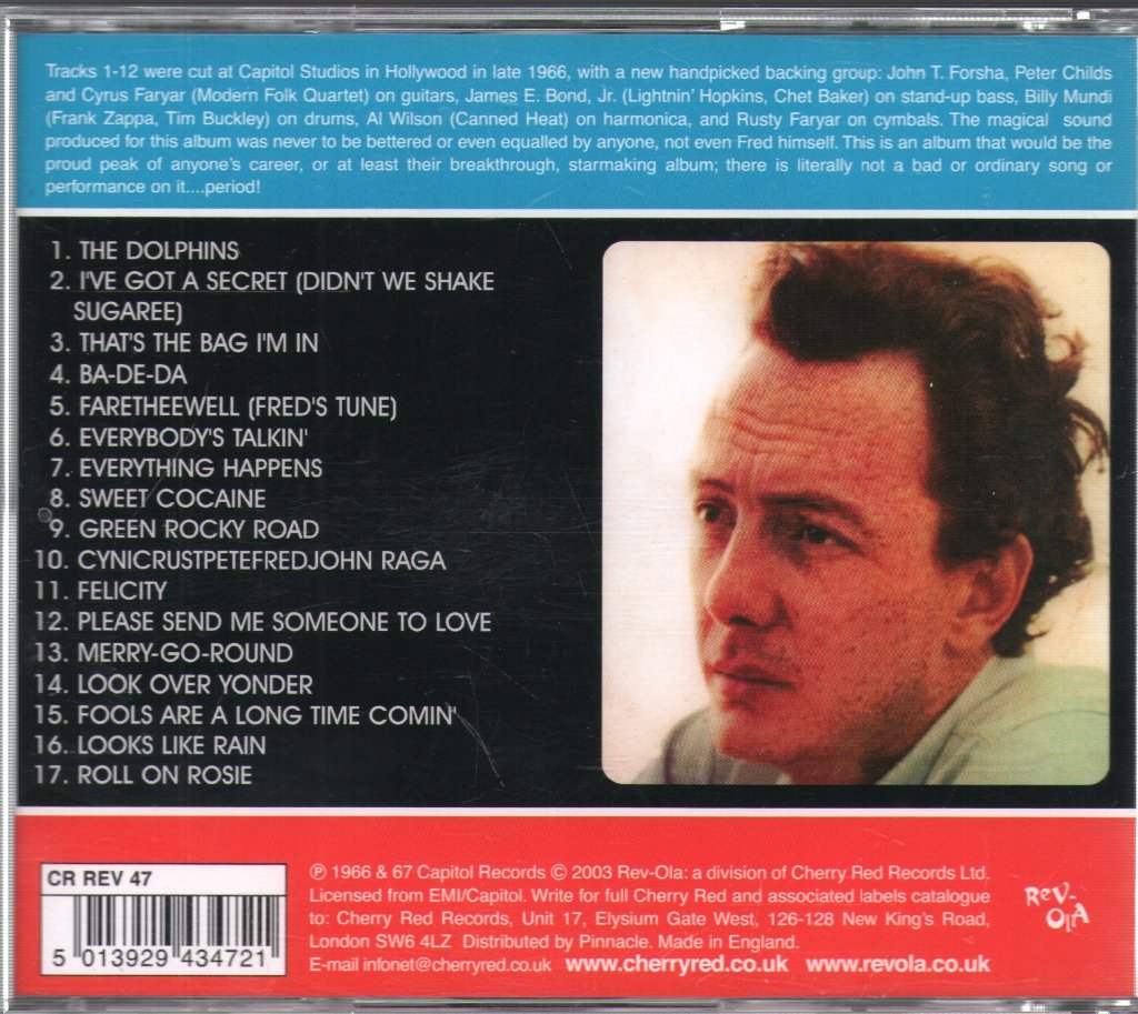 Fred Neil - Do You Ever Think Of Me? - Cd
