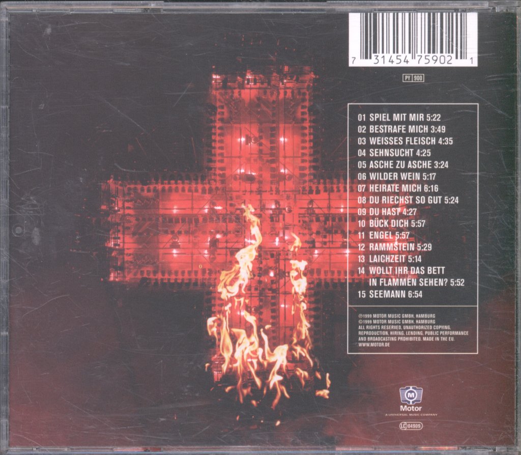 Rammstein - Live Aus Berlin - Cd