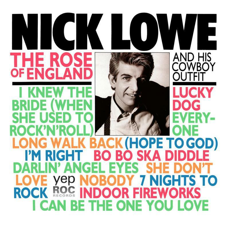 Nick Lowe And His Cowboy Outfit - Rose of England - Lp