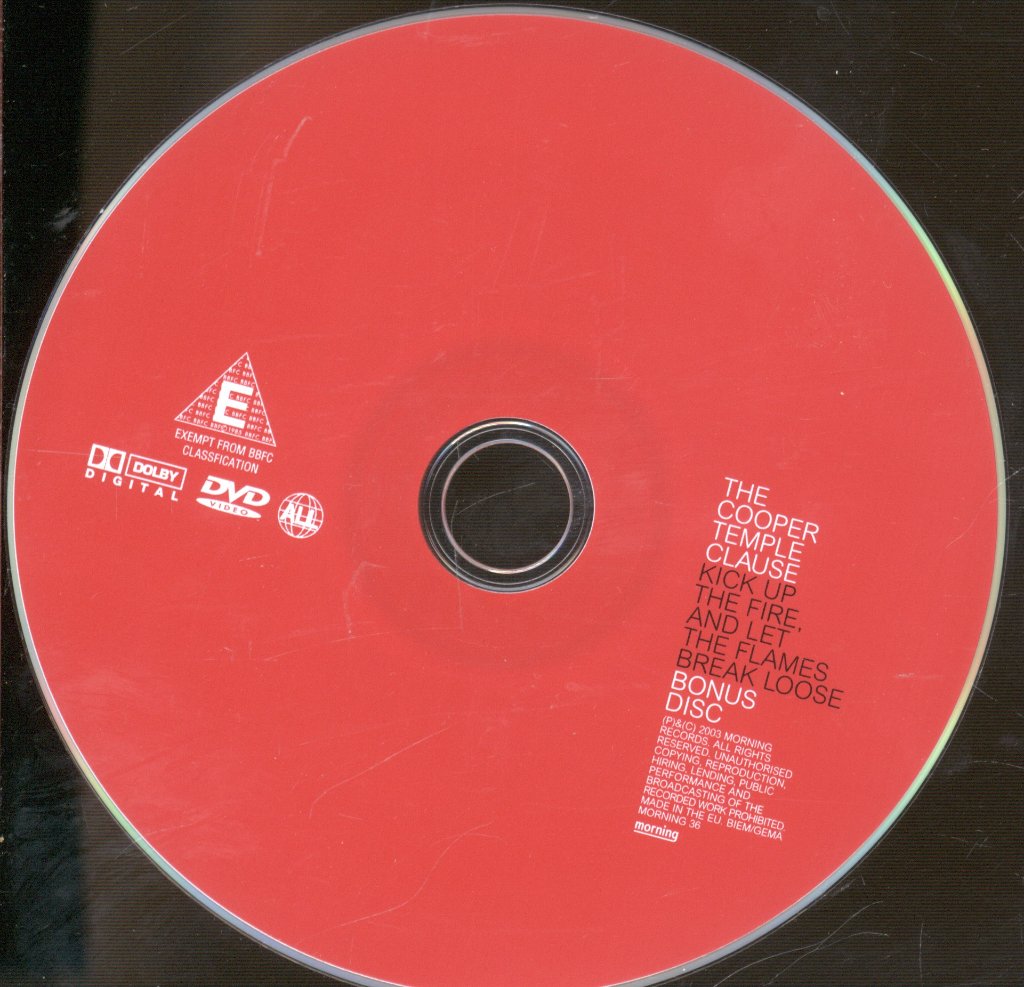 Cooper Temple Clause - Kick Up The Fire, And Let The Flames Break Loose - Cd/Dvd